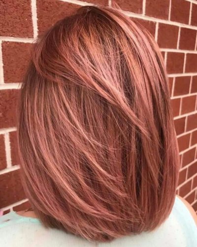 Цвет волос золотисто-розовый: как добиться, техника окрашивания, советы и рекомендации, фото