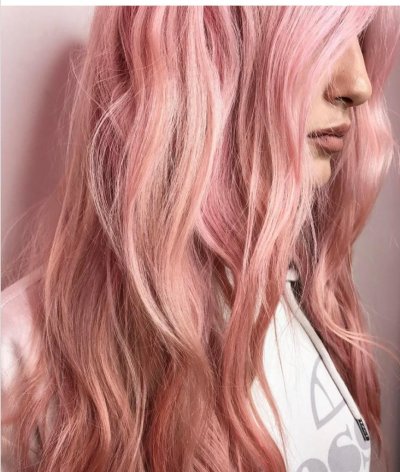 Модное окрашивание волос - цвет розового золота