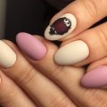 Розовый матовый маникюр: идеи дизайна ногтей