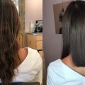 Фото волос до и после окраски. Техники окрашивания волос