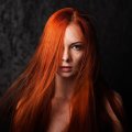 Огненно-рыжий цвет волос: описание с фото, палитра цветов, выбор краски для волос, техника окрашивания, особенности ухода за волосами после окраски