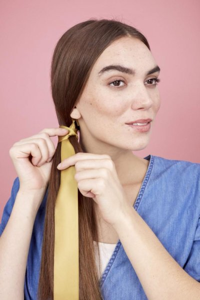 Как вплести ленту в косу: фото и пошаговая инструкция