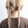Плетение косичек для девочек: фото вариантов с пошаговым описанием