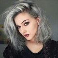Серый блонд: как подобрать оттенок, техника окрашивания, фото
